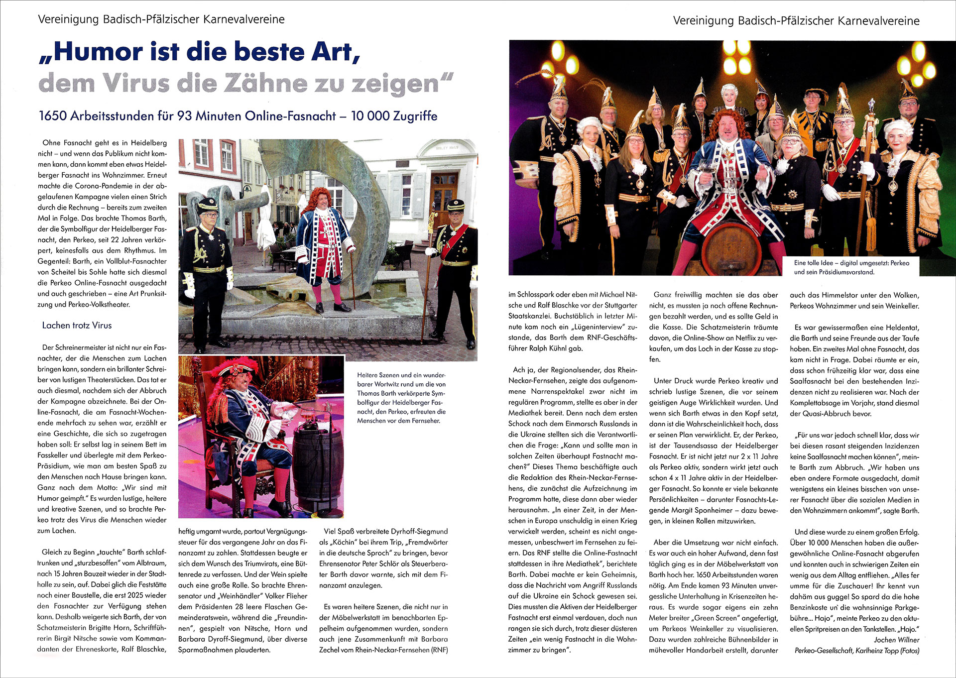 Deutsche Fastnacht Rahmen