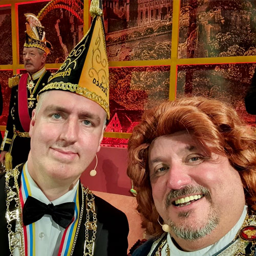 Bilder von der Verleihung des Perkeo Hofnarrenordens