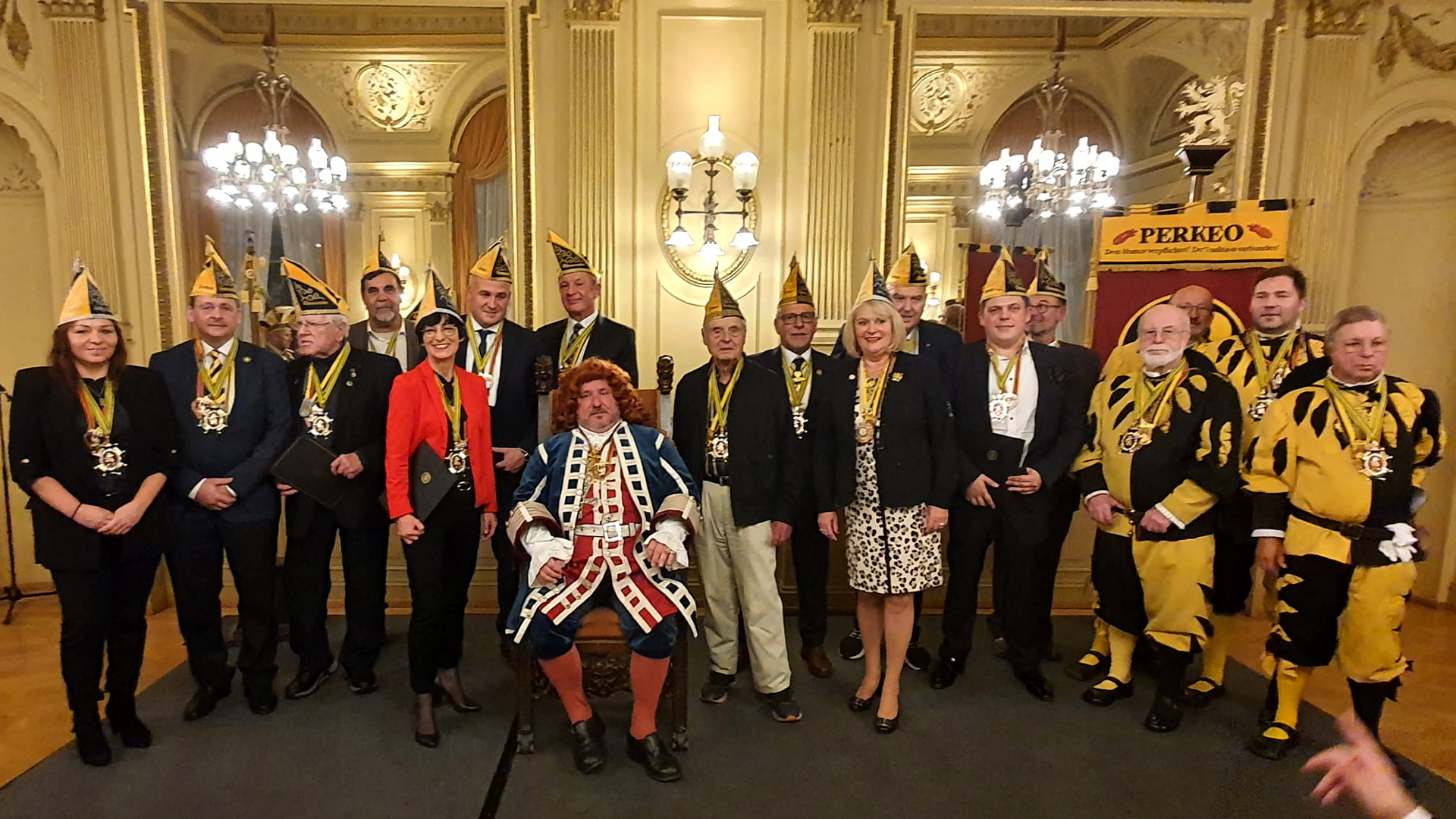 Gruppenbild der Geehrten