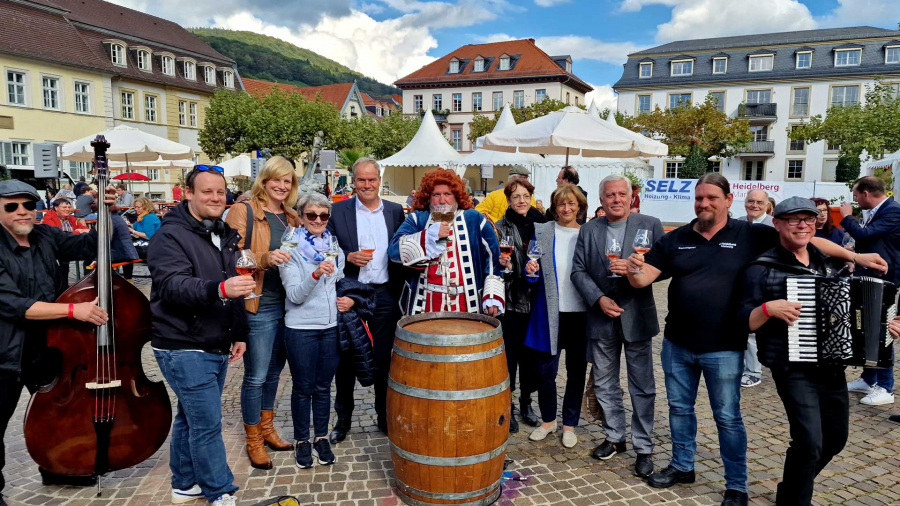 Perkeo und Gerd Härle seinem 60. Geburtstag